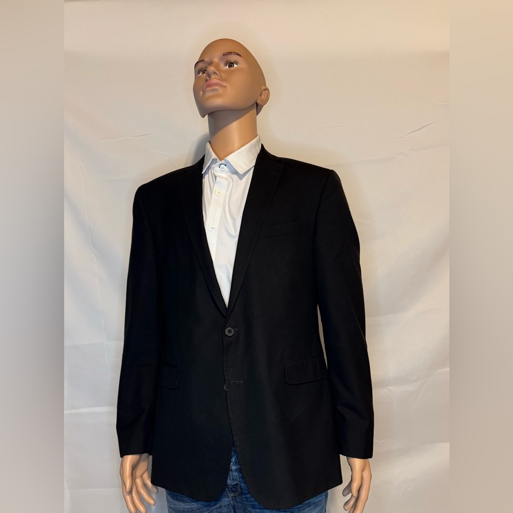 Kenneth Cole Reaction Black Sport Coat (43R)